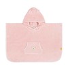 Steiff Unisex Children's Mini Basic Bath Poncho, Silver pink