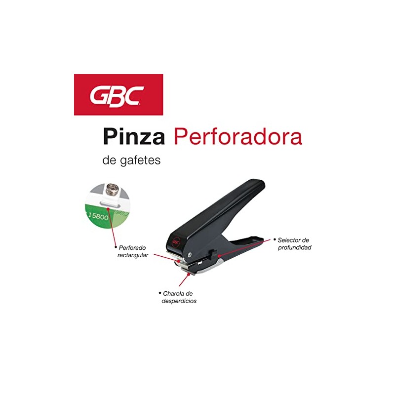 GBC Perforadora en Pinza para Gafete. MX60077