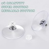besocute Clear 52mm Suction Cups with M4 10mm Screws &