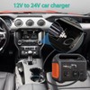Basysion 12V/24V Car Charging Cable for Jackery BLUETTI GRECELL Portable