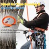 KLYTORX Flip Line Tree Climbing Rope 1/2" X 16ft Steel