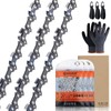 Savior 3Pack 20 Inch Chainsaw Chain 3/8" Pitch .050" Gauge