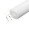 sourcing map 4pcs Pipe Insulation Foam Tube Pipe Lagging 10mm(3/8