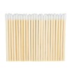 Lip Brush for Lipstick, 100pcs Disposable Bamboo Handle Lip Brush