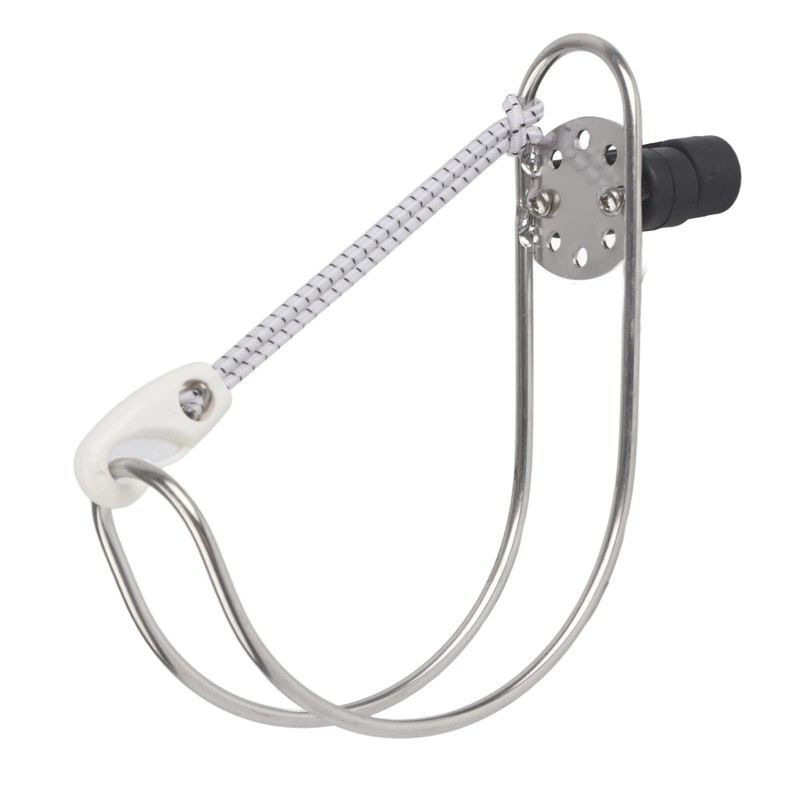 Life Ring Buoy Bracket, 4.5in Stainless Steel Lifebuoy Horseshoe Holder