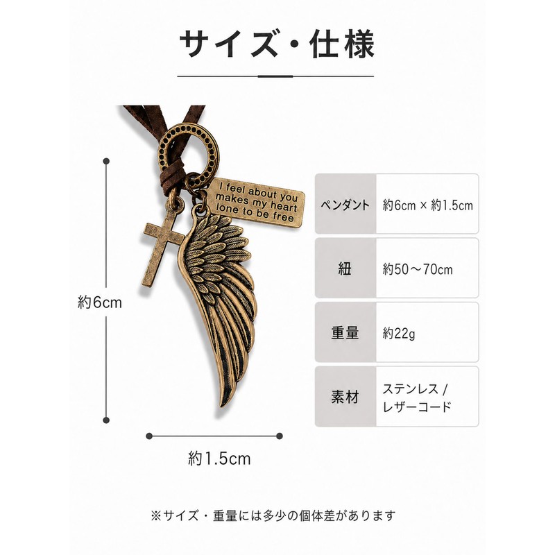 CCopan 【Instantly Stylish/Reliable Gift】 Necklace Men's and Women's Popular Pendant