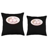 Sakura Mochi With Pickled Ginger Throw Pillow