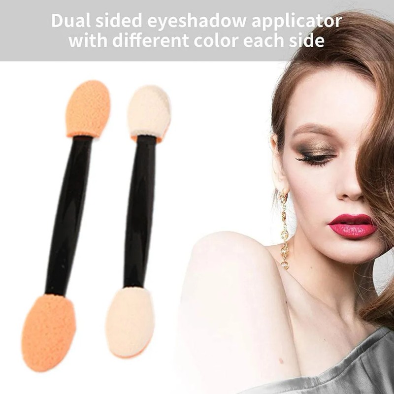 Aplicadores De Sombras De Ojos Pequeños Y Portátiles De 10
