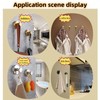 DSXHXXKG Suction Cup Hooks for Shower，2025 Upgraded Drill Free， Suction