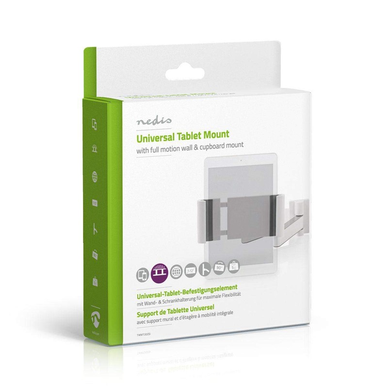 NEDIS Tablet Halterung - 7-12" - Vollbeweglich - Anwendung: Wand