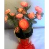 Flower Pen Bouquet - 4 flower pens - Orange Mini