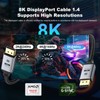 8K 4K DisplayPort Cable 1.4, [VESA Certified] 6FT DP Cable