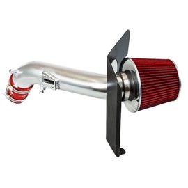 PHILTOP Cold Air Intake Red Tube + Heat Shield Compatible With Honda Accord 2013-2017 2.4L, Red