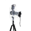 2 Pack Camera Lens Rain Cover Raincoat with Flash Clear