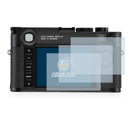 BROTECT Protective Glass for Leica M10-R (Pack of 3) Protective Film Tempered Glass [Extremely Scratch-Resistant 9H, Anti-Fingerprint, Ultra Transparent]