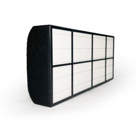 Nispira WPT60 1183600 H6 True HEPA Filter Replacement for Whirlpool Whispure Air Purifier Portable Tower WPT60 Medium, 2 Packs