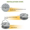 Fence Tensioner,Electronic Fence Tightener Galvanized Steel Wire Tensioner Tool for