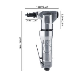 Air Nibbler Metal Cutter High Hardness Blade Air Scissors Handheld Pneumatic Cutting Tool 2800 rpm