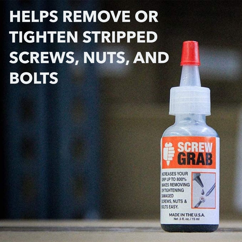 Solder-It - ScrewGrab Friction Gel - Helps Grip Damaged Screw