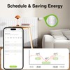 GHome Smart Radiator thermostat with gateway, Bluetooth connection app control,