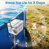 Portable Personal Cooler, Poolside Ice Chest for Above Ground Pool