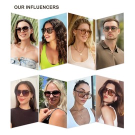 SOJOS Trendy Vintage Aviator Square Sunglasses For Womens Mens Retro 70s UV400 Women Sun Glasses SJ2327 Red Green