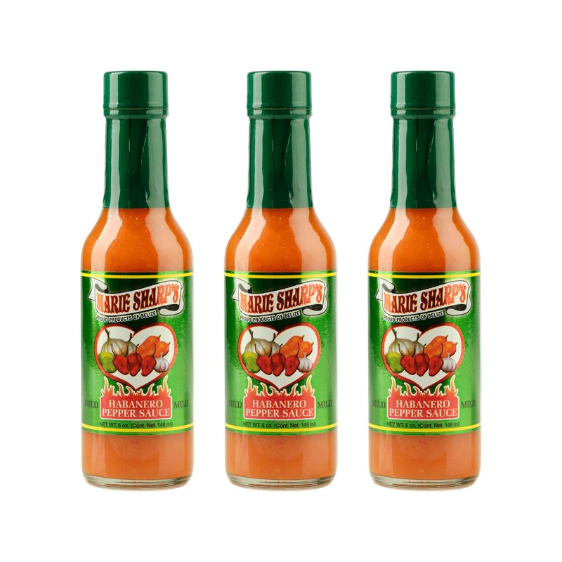 Marie Sharp’s Mild Habanero Pepper Sauce, 5 oz – Belizean