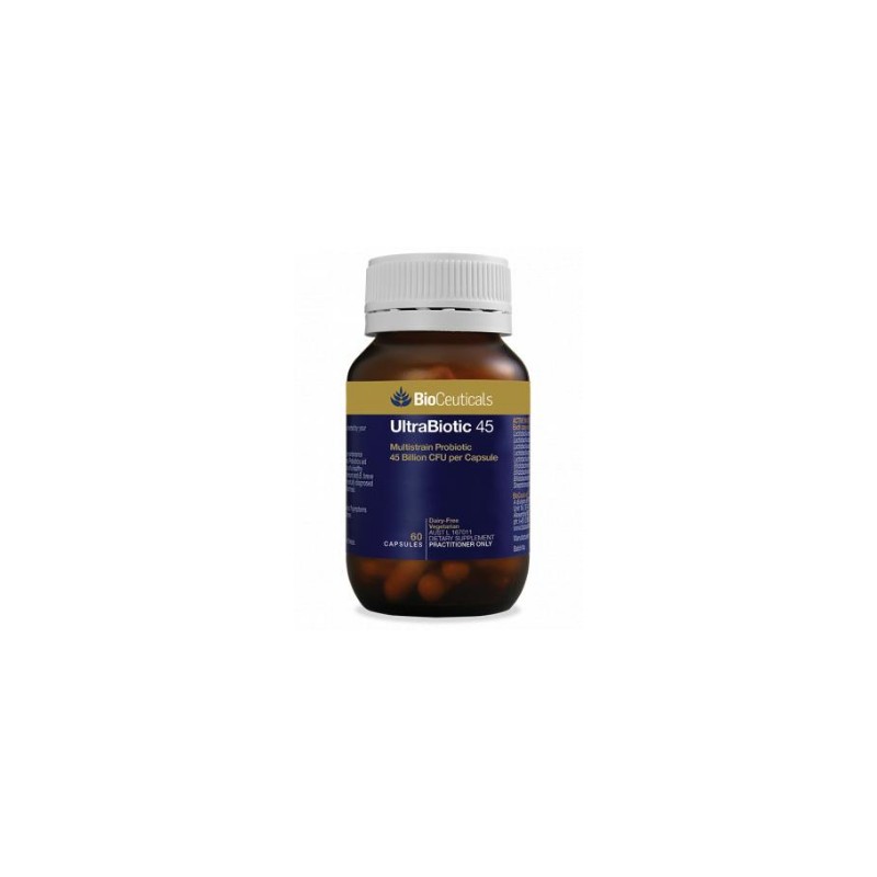 Bioceuticals UltraBiotic 45 Probiotic 60 Capsules (Expiry 07/2025)