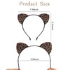 Casoty 6 - Pack Assorted Cat Ears Headbands for Women