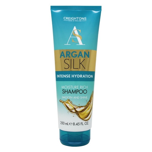 Creightons Argan Silk Intense Hydration Smooth & Shine Moisture Rich Shampoo 250ml