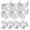 UPKOCH 10 Pack Cabinet Metal Shelf Clips, 9mm S-Hook, Heavy
