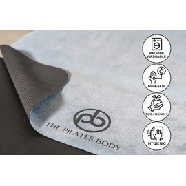 Pilates Body Pilates Reformer Mat – Se adapta a Merrithew, Allegro, cuerpo equilibrado, Aeropilates Pilates Reformers – Toalla limpia, antideslizante, absorbe el sudor – Accesorios Reformer – Equipo