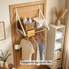 Over the Door Clothes Drying Rack 13"-23" Adjustable Heavy Duty