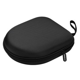 Ginsco Universal Headphone Case Compatible with JBL Tune 510BT 720BT, Sony WH-CH 720N/WH-CH520, Soundcore Q20i/Q30 BERIBES KVIDIO TOZO etc, 1680D Oxford Travel Carrying Hard Shell Case Black