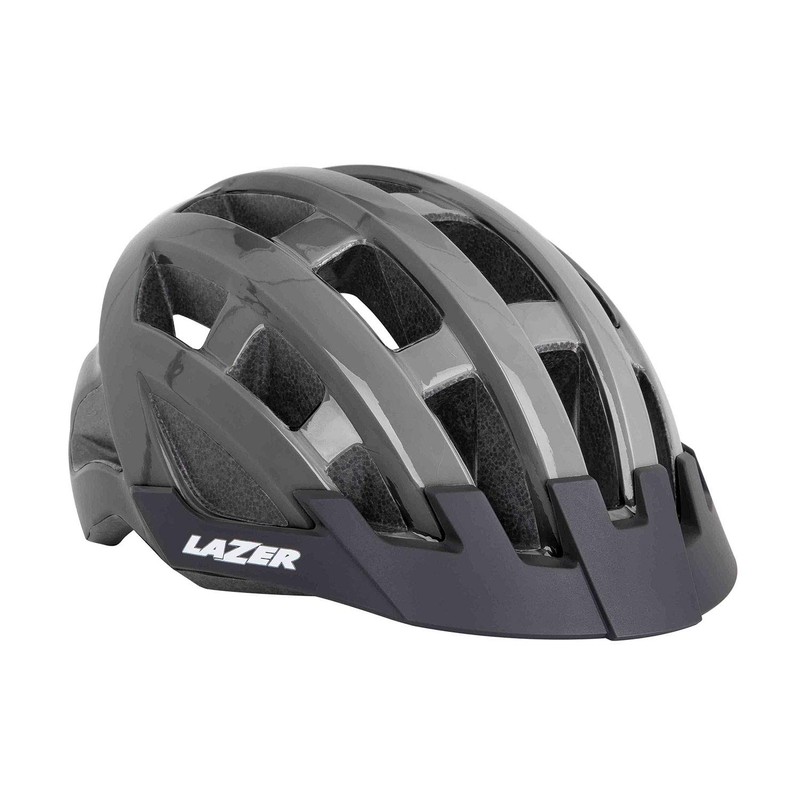 Lazer Compact Helmet, Titanium, Uni-Adult