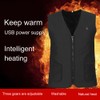 Intelligent Electric Heating Vest Washable Adjustable Warm Keeping Thermal Waistcoat
