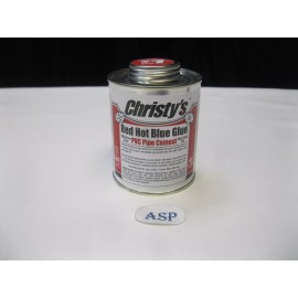 American Spa Parts PVC Red Hot Blue Glue Christy's 16oz for Hot Tub Spa PCV Plumbing Repair Video