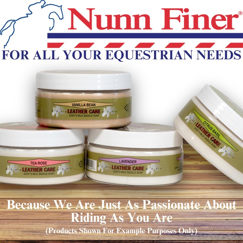 Nunn Finer - M.O.S.S. Saddle Soap - 7oz Natural Goat’s