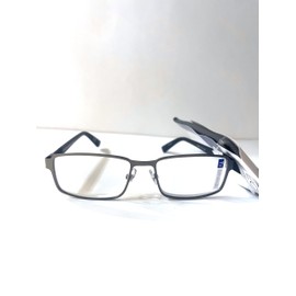 Foster Grant TI-Tech Premium, reading glasses TI 104, gunmetal +3.25