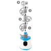 F Fityle Automatic Pong Machine Table Tennis Serve Machine Table
