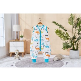 Mosebears Baby Sleeping Bag All Year Round Children's Sleeping Bag Winter 2.5 Tog 100% Organic Cotton Sleeping Bag Various Sizes Autumn Winter Sleeping Blanket