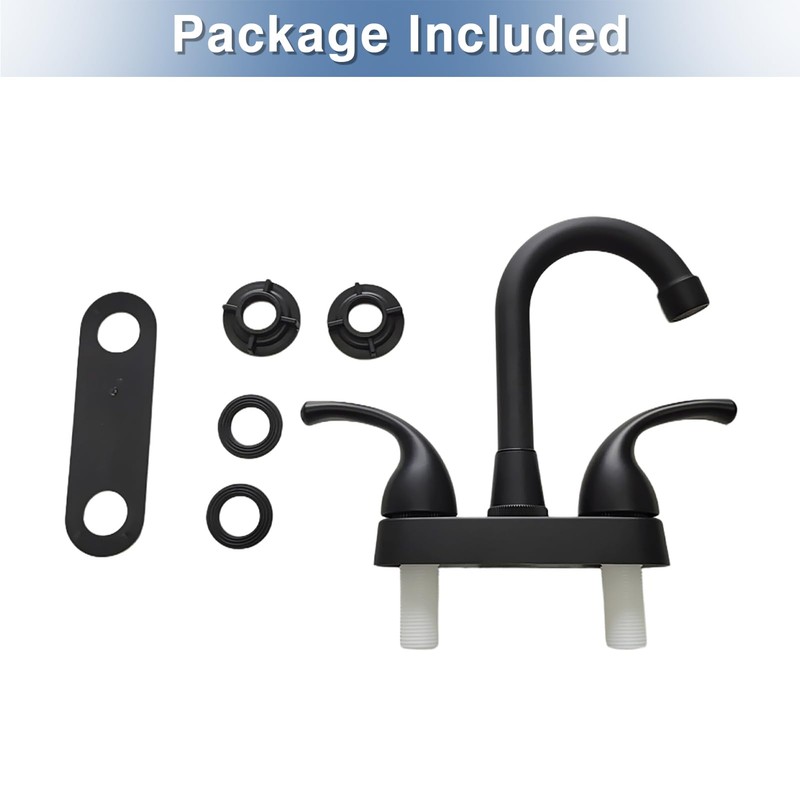 JAMESVAN RV Bathroom Faucets, RV Kitchen Sink Faucet Replacement with