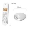 Logicom Iloa 150 Cordless Landline Telephone without Answering Machine -