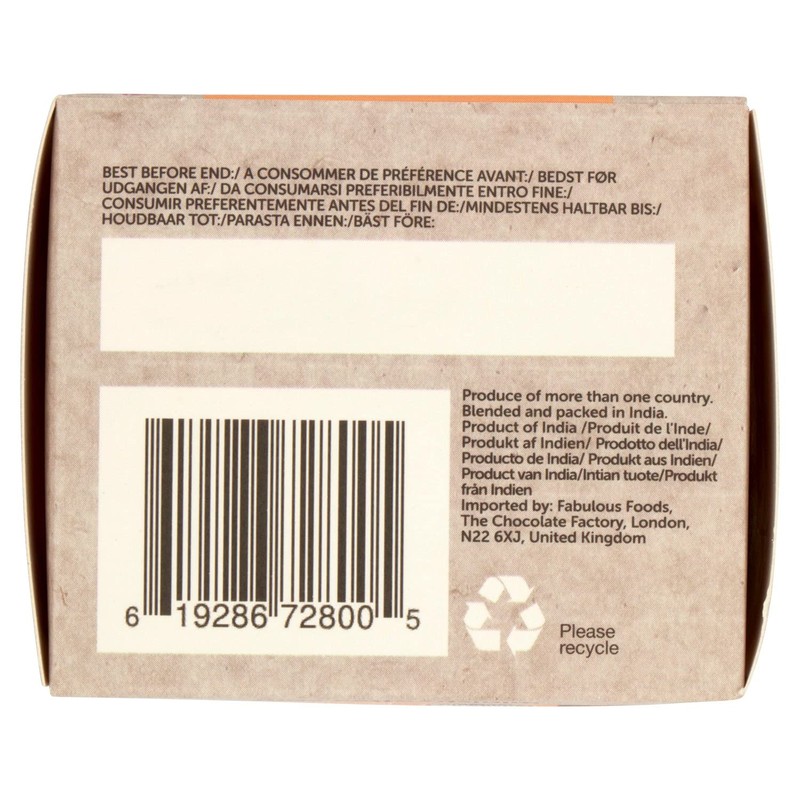 Ministry of Tea Organic Turmeric, Liquorice and Ginger Herbal 20