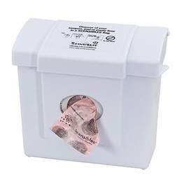 Scensibles Combination Dispenser Receptacle (with Scensibles Personal Disposal Bags and Receptacle Liner Bags)