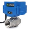 U.S. Solid 3/4 Inch Motorised Ball Valve with Plug 230
