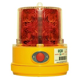 P24LM2 RED 24 LED PORTABLE SAFETY LIGHT 50 LBS PULL MAGNET PERSONAL HAZARD EMERGENCY WARNING LIGHT