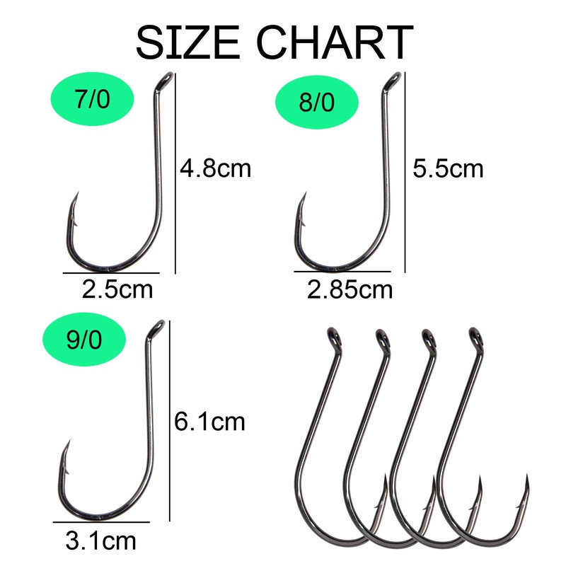 Offset Octopus Octopus Beak Fishing Hooks Faultless Sport Circle Hooks