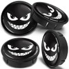 SkinoEu 4 x 60 mm Universal Alloy Wheel Hub Caps