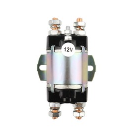 Solenoid Compatible with Yamaha G1 Gas Golf Cart 12V 6 Terminal 100A for 2-Cycle Gas Models Engine 1982-1989 Replace J17-81950-01